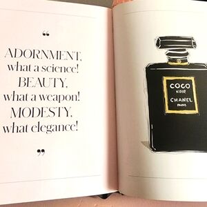 Co-Co Chanel Black Hardcover Table Top book. (New)